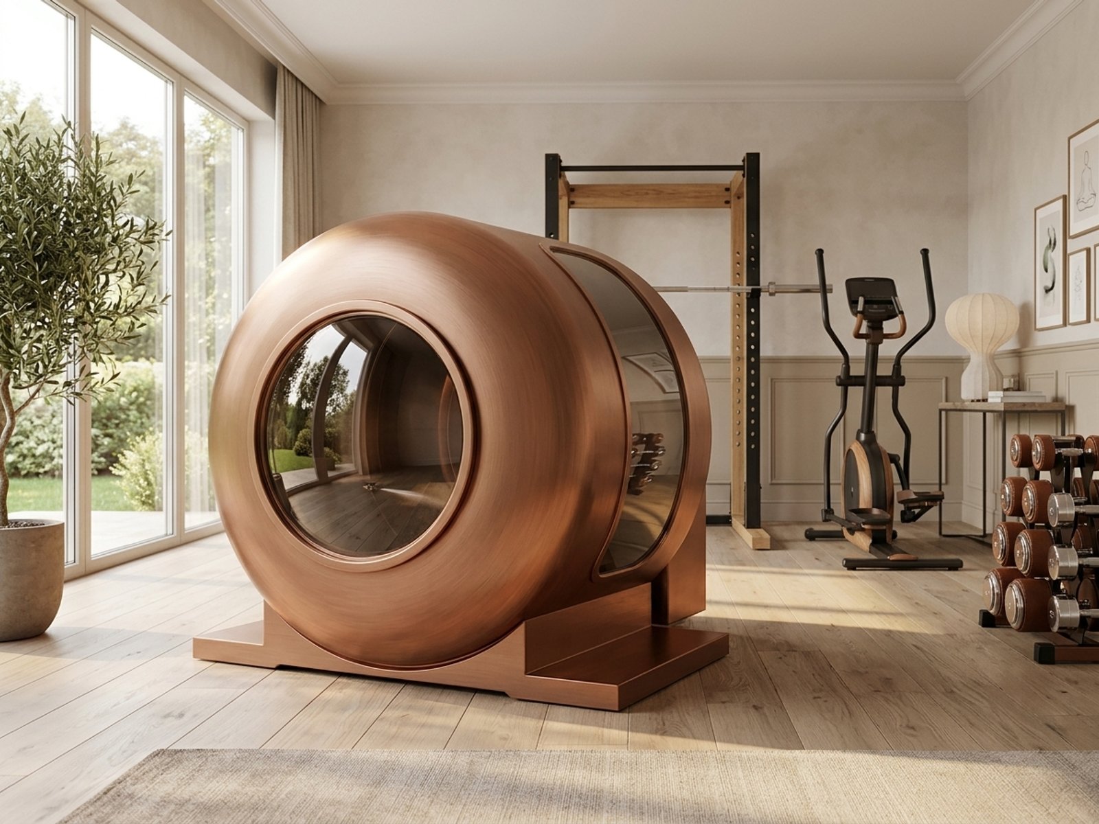 HCD Cabin Series C1|Cabin-Style Hyperbaric Chamber 1.5 ATA — in-room view