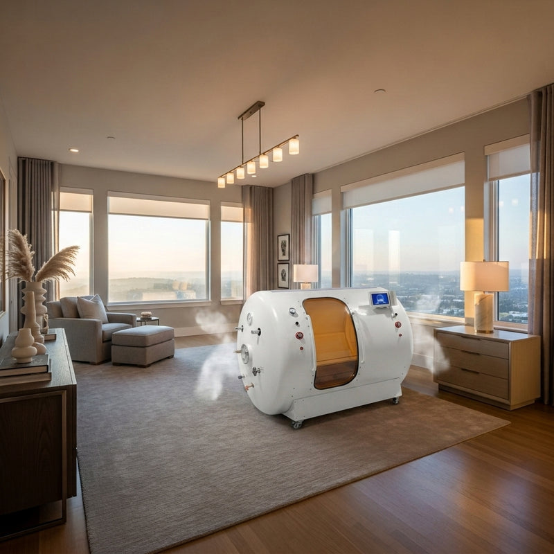 HCD Verta Series MP2 | Multiplace Hyperbaric Chamber 2.0 ATA - Room Scene