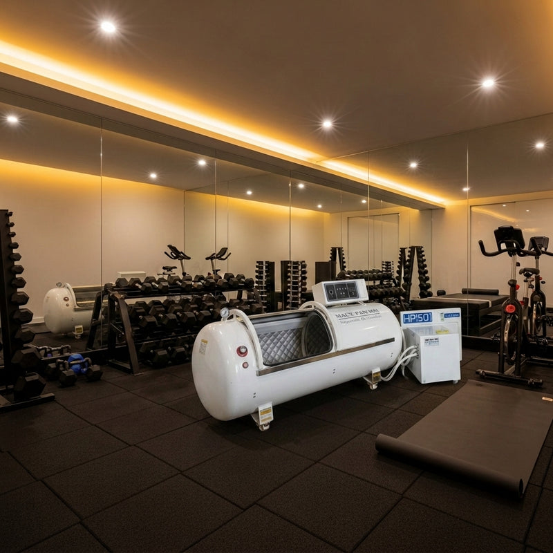 HCD Home Series H1 | Home Hyperbaric Chamber 1.5 ATA - Room Scene