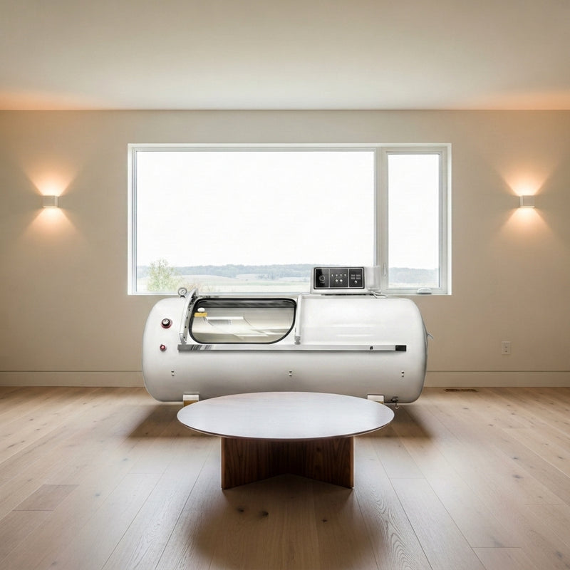 HCD Verta Series L1 | Hard-Lying Hyperbaric Chamber 2.0 ATA - Room Scene