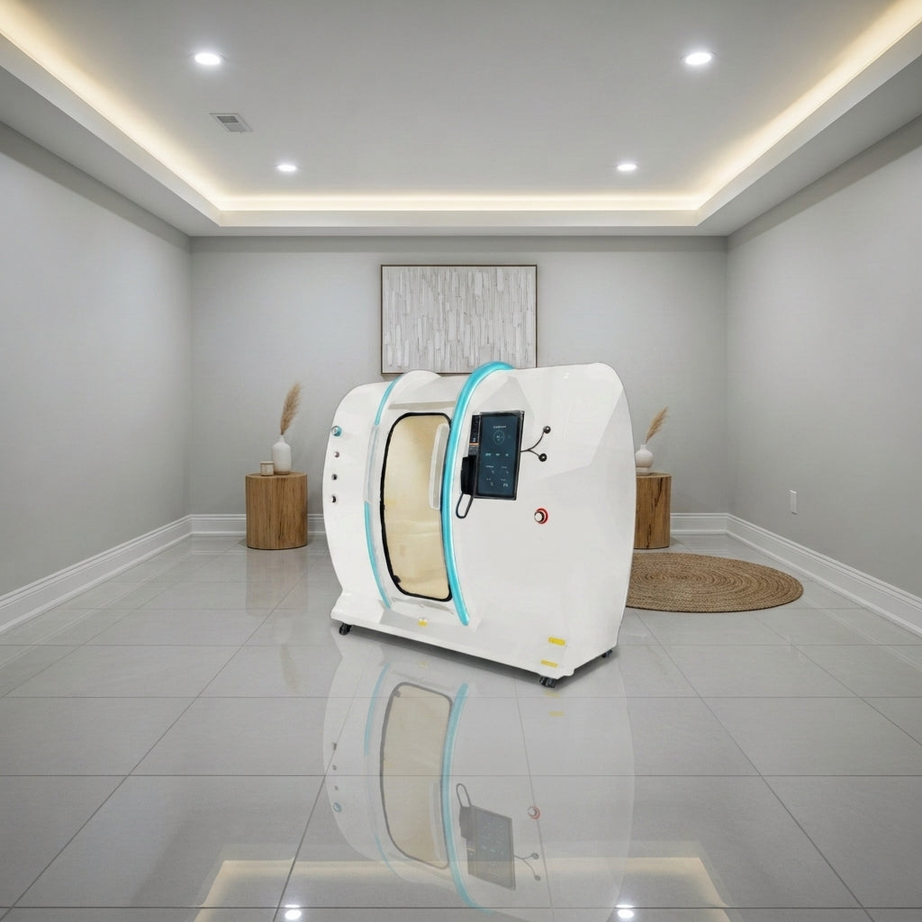 HCDPro Genesis | Multiplace Hyperbaric Chamber 2.0 ATA — in-room view