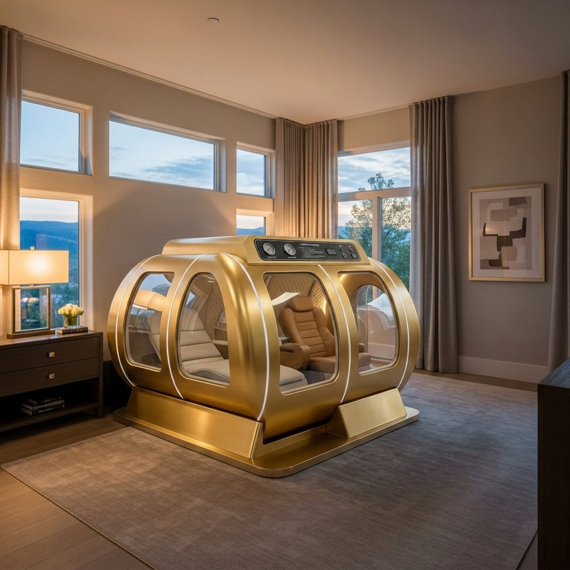 HCD Cabin Series C6|"Two-Person" Hyperbaric Chamber 2.0 ATA - Room Scene