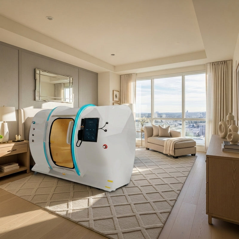 HCDPro Genesis | Multiplace Hyperbaric Chamber 2.0 ATA - Room Scene