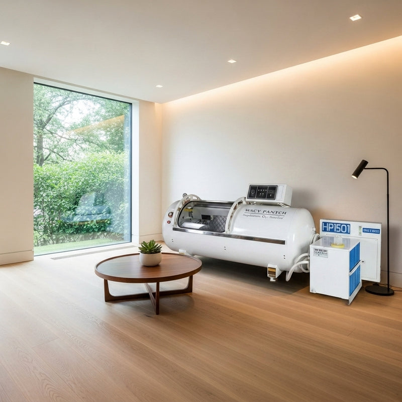 HCD Home Series H1 | Home Hyperbaric Chamber 1.5 ATA - Room Scene