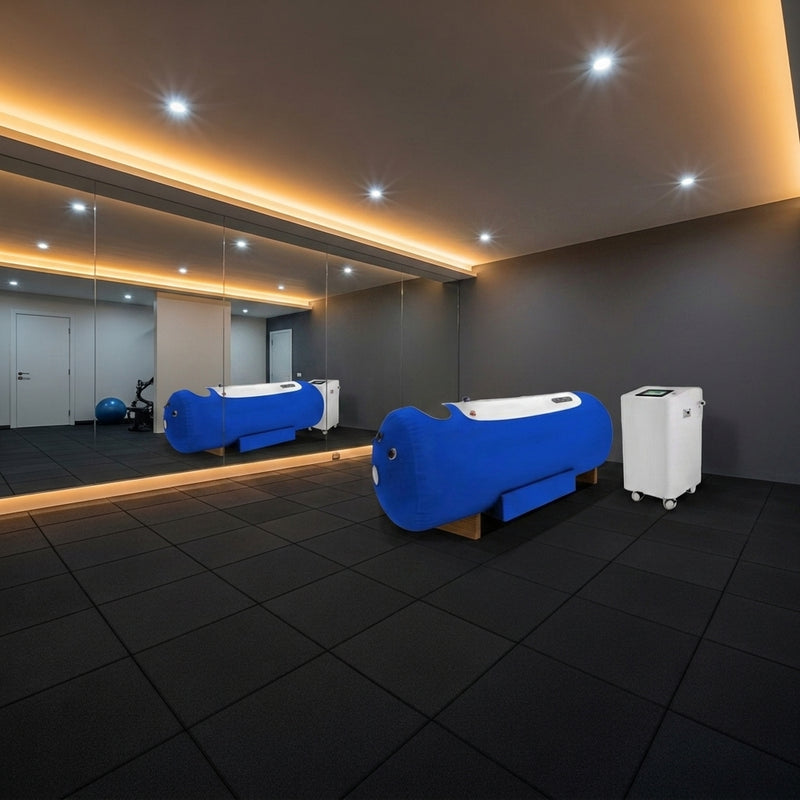 HCD Soft Series Horizontal H1|Portable Hyperbaric Chamber 1.3 ATA - Room Scene