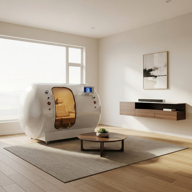HCD Verta Series MP1 | Multiplace Hyperbaric Chamber 2.0 ATA - Room Scene