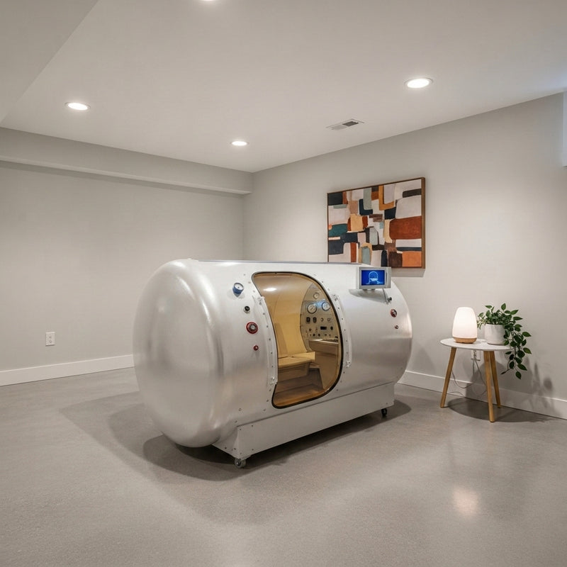 HCD Verta Series MP1 | Multiplace Hyperbaric Chamber 2.0 ATA - Room Scene