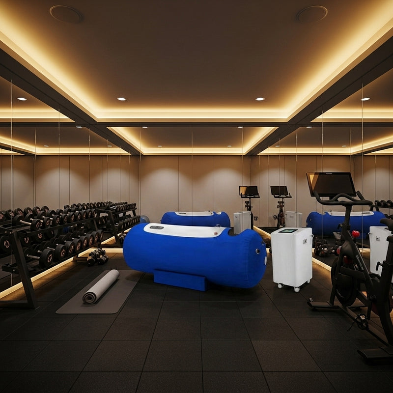 HCD Soft Series Horizontal H1|Portable Hyperbaric Chamber 1.3 ATA - Room Scene