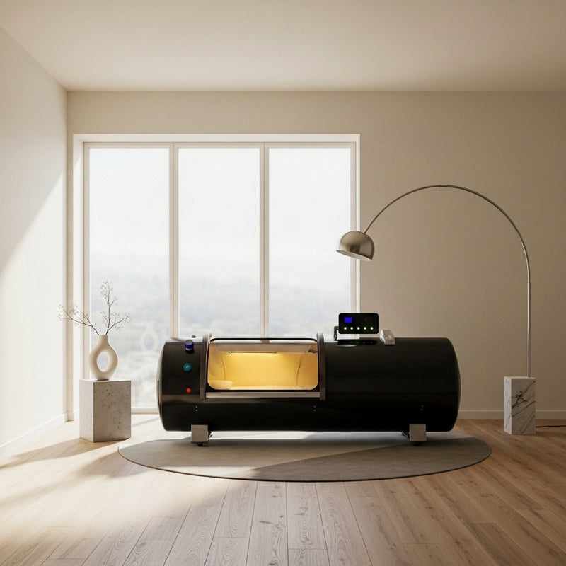 HCD Verta Series Q1 | Hard-Shell Hyperbaric Chamber 1.5-2.0 ATA - Room Scene
