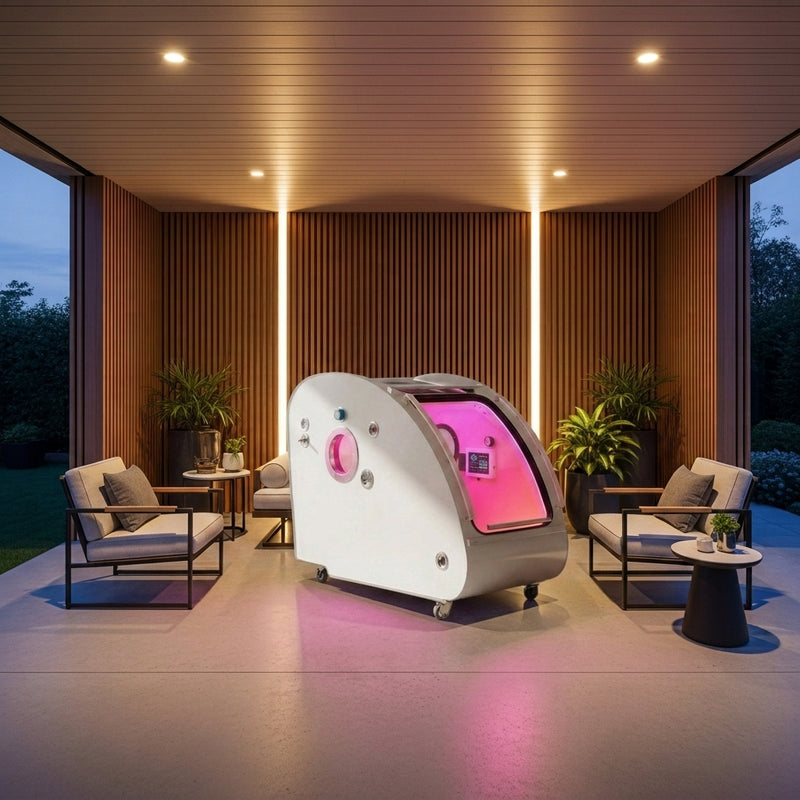 HCD Excel | Seated Hyperbaric Chamber 2.0 ATA - Room Scene