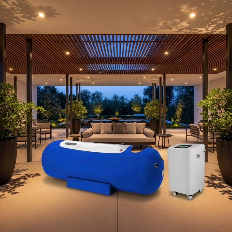 HCD Soft Series Horizontal H1|Portable Hyperbaric Chamber 1.3 ATA - Room Scene